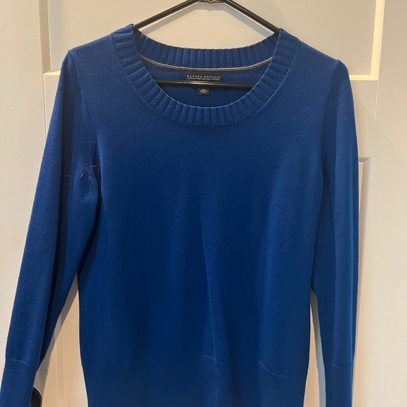 Banana Republic Blue Merino wool Sweater - Picture 2 of 9